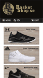 Mobile Screenshot of basketshop.se